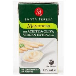 santa teresa mayonesa|Mayonesa Virgen Extra 125 ml